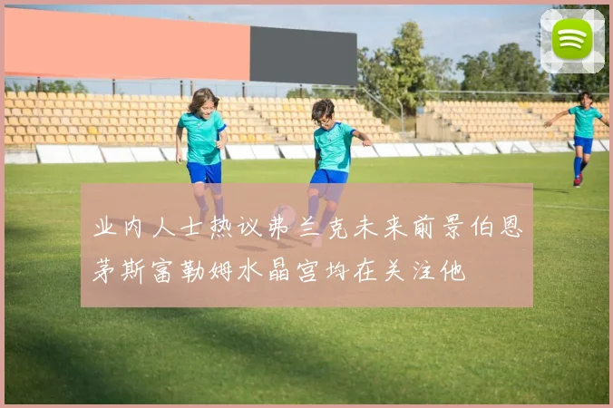 业内人士热议弗兰克未来前景伯恩茅斯富勒姆水晶宫均在关注他